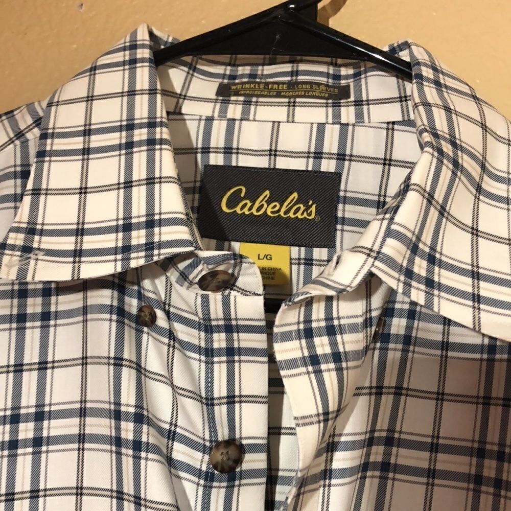 Cabela’s Wrinkle Free Men’s long sleeve shirt‎